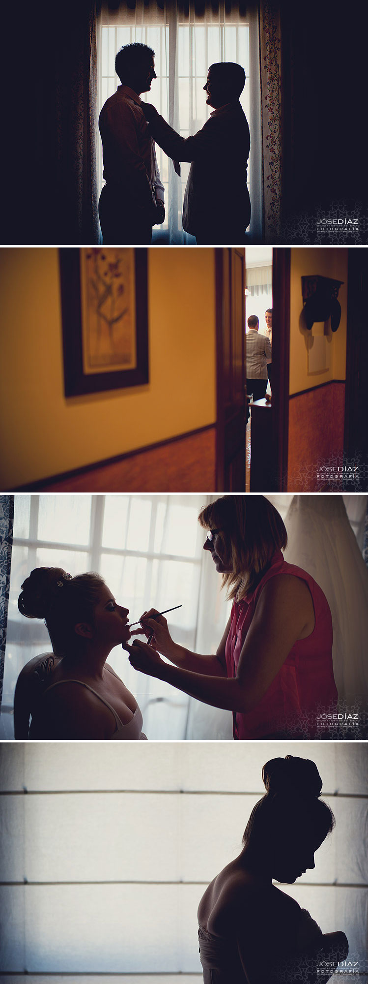 fotografias reportaje de boda Iglesia de la Victoria, Málaga, Jose Díaz