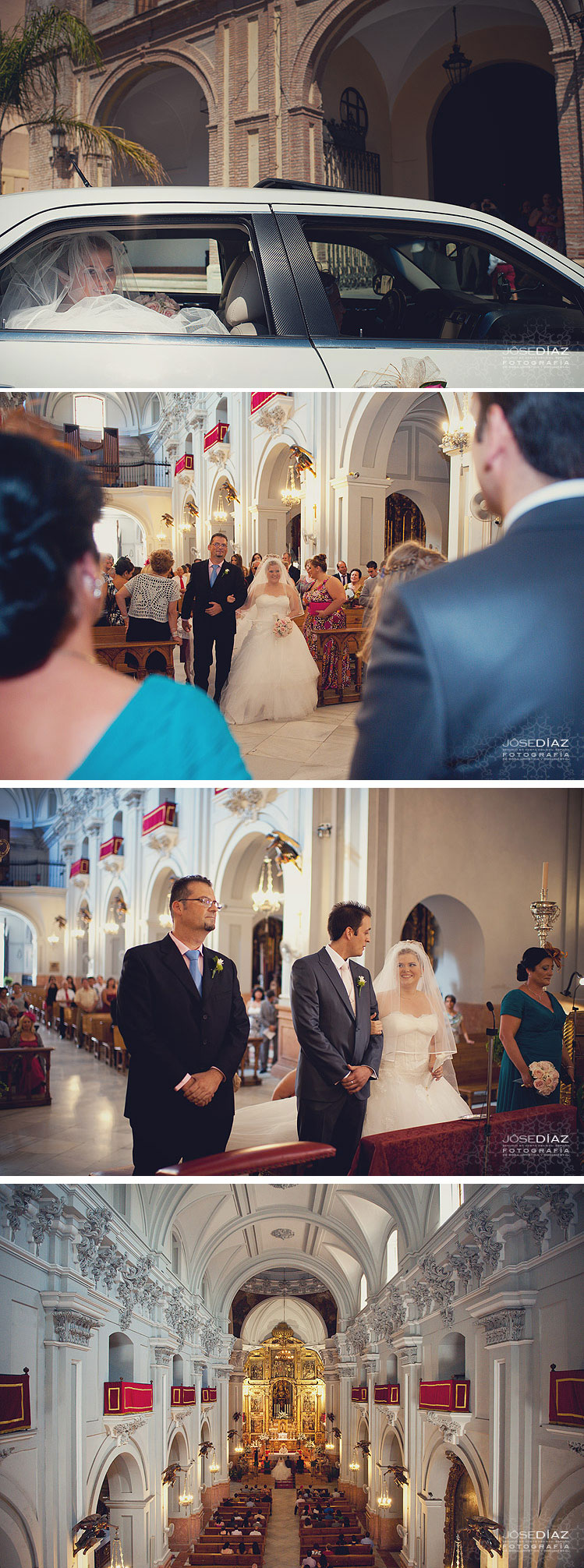 reportaje de boda Iglesia de La Victoria, fotografo boda málaga_
